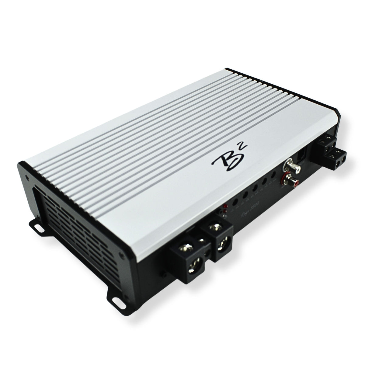 B2-RAGE-3500 amplifier input outputs side view 