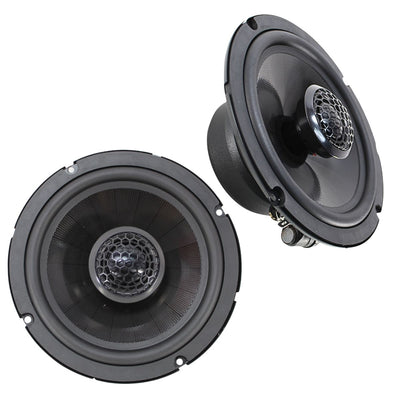 Front and front side view of B2-RAGE65X Coaxial Speaker Pair