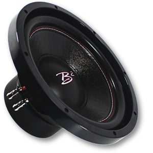 B2 Audio RAVE 12" DVC 4 Ohm 2.5" VC 500W RMS Shallow Mount Subwoofer