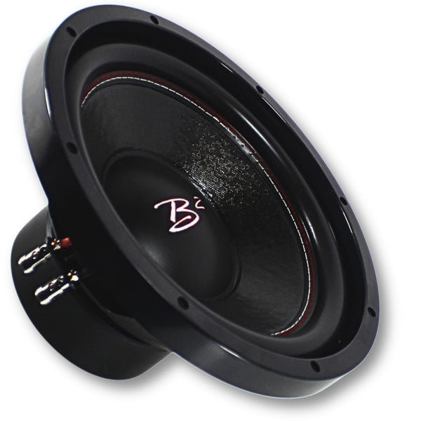 B2 Audio RAVE 12" DVC 4 Ohm 2.5" VC 500W RMS Shallow Mount Subwoofer