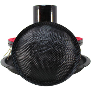 Front view of B2 Audio RAGEXL12-D1-RC | 12" Re-Cone Kit Carbon Fiber 1-Ohm