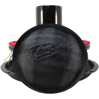 Front view of B2 Audio RAGEXL12-D1-RC | 12" Re-Cone Kit Carbon Fiber 1-Ohm
