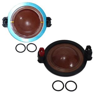 B2 Audio RAGE CDR-50 replacement diaphragm pair for compression driver horn tweeter with terminals and mounting rings