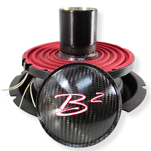 Front View of B2 Audio RAMPAGE8 1-OHM Drop-In Recone Kit for Enhanced Performance