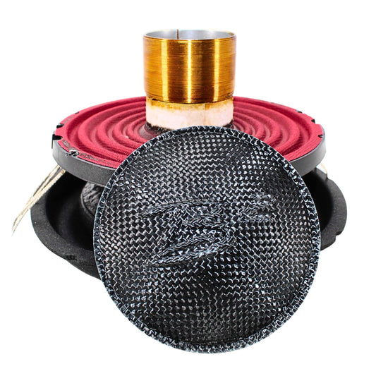Front View Of B2 Audio USA 8" Dual 4-Ohm Drop-In Recone Kit for RAGE8 Subwoofer