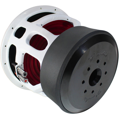RAGE12-D1-V4 12" Subwoofer back left side view 