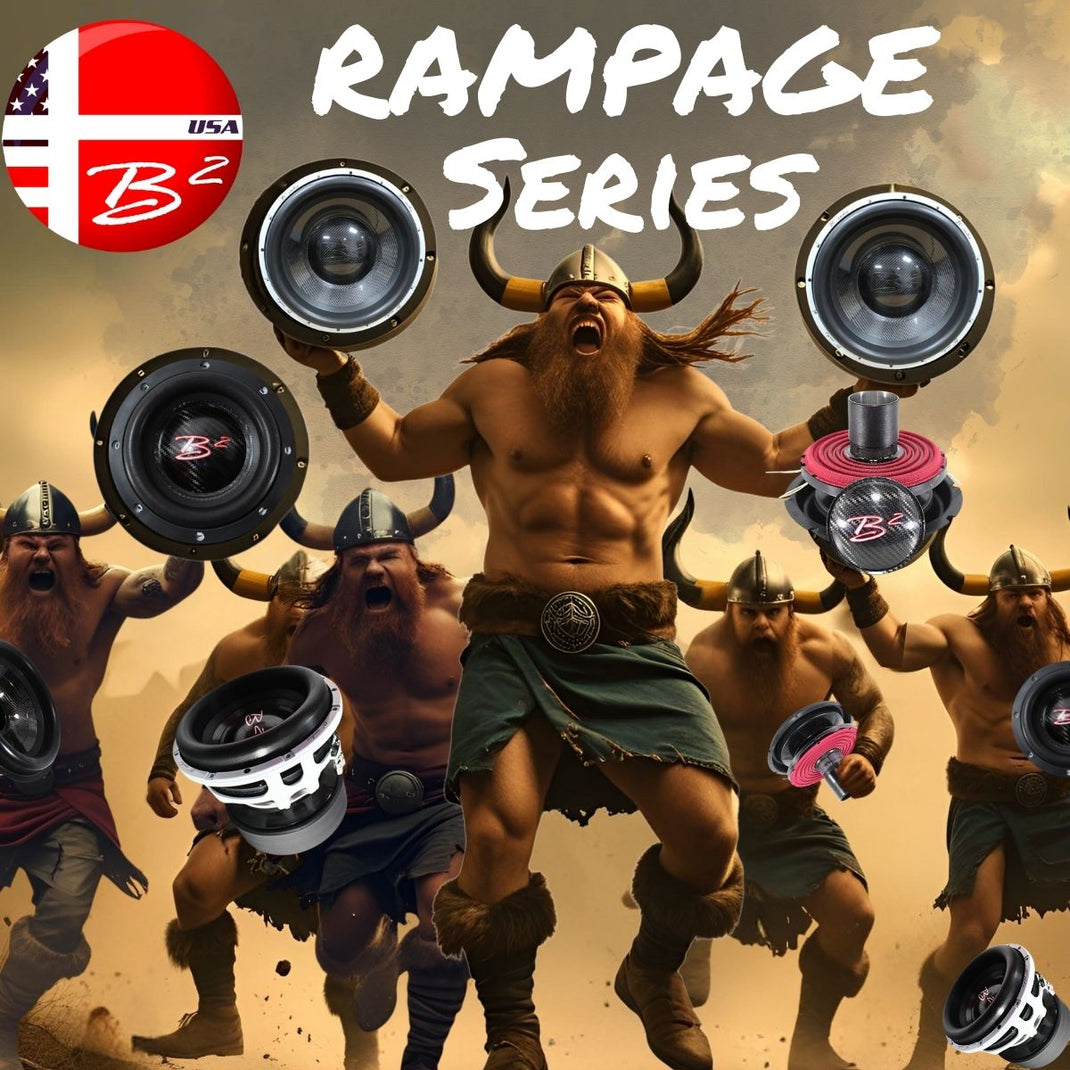 B2 Audio RAMPAGE Series | High-Power Subwoofers & Recone Kits – B2 ...