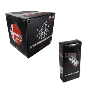 B2 Audio 44Ah 5000W LiFePO4 Battery 12V w 6 Lug Style Bolt Down Terminals