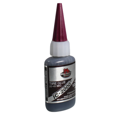 20-45 Sec 1/2-1 oz Rubber-Toughened CA Glue Adhesive Black