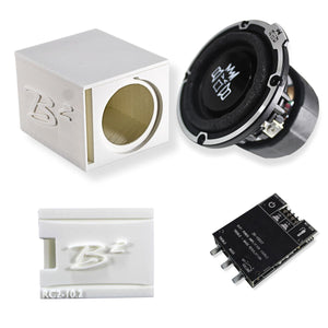 B2 Audio RIOT-2.5 Mini Woofer 3D-Printed Box, Amp & Enclosure DIY Project