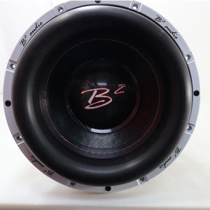 B2 Audio RAGE Subwoofer 12" 2000 Watt RMS Dual 1-Ohm 3" Voice Coil V4 OPEN BOX