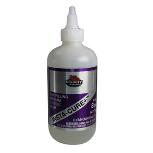 Insta-Cure+ Gap Filling CA 1/2 - 8 oz Glue Quick-Setting Adhesive