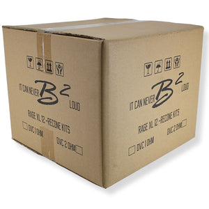 B2 Audio RageXL 12" Re-cone Kit Drop 1-Ohm 3" Coil Carbon Fiber