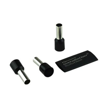 25 Pack 8 Gauge Wire Ferrules with Heat Shrink IS-TFK-8 for Secure Installations