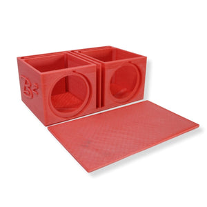 Dual Ported 3D-Printed Subwoofer Enclosure for B2 Audio RIOT-2.5
