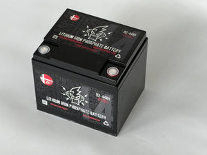 B2 Audio 44AH 12V Lithium Iron Phosphate Battery 5,000W Car Audio (LiFePO4)
