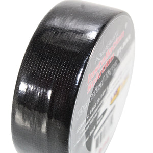 Electrical Wiring Harness Tape High Temp Cloth Fabric 1 Roll 1.2" x 50ft Black