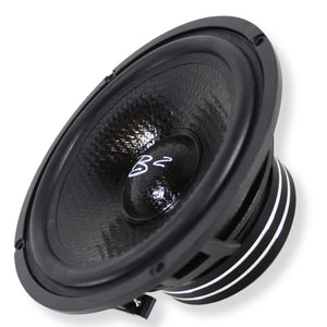 B2 Audio RAGE Series 6.5" 2-way 4 Ohm 100W Component Set w/Crossovers RAGE61-V2