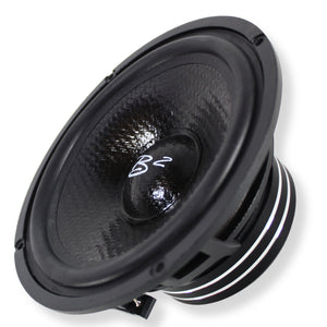 B2 Audio 6.5" Component Speaker Set RAGE 100W RMS 4 Ohm w/Tweeters