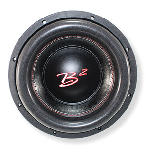 B2 Audio 10" Subwoofer 750W RMS 3" Voice Coil Dual 2-Ohm Riot