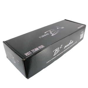 B2 Audio RIOT Mono Half Bridge 2.5K Watt 1-Ohm Class D Subwoofer Amplifier w/ RGB LED