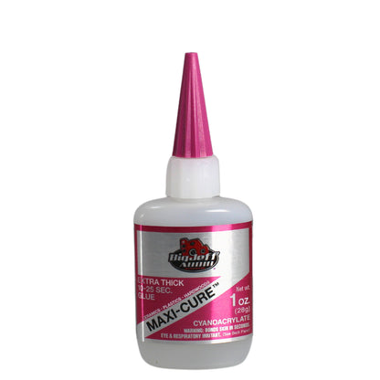 1/2 - 8 oz Maxi-Cure Extra-Thick CA Glue - High-Strength Adhesive