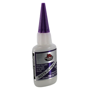 Insta-Cure+ Gap Filling CA 1/2 - 8 oz Glue Quick-Setting Adhesive