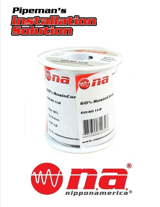 1 LB Spool of 60% Rosin Core 40% Lead Solder 0.8mm