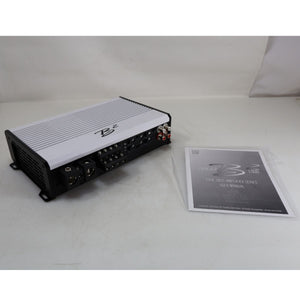 RAGE Series 1.2K 4-Channel 1200 Watt 2-Ohm Full Range Class D Amplifier OPEN BOX
