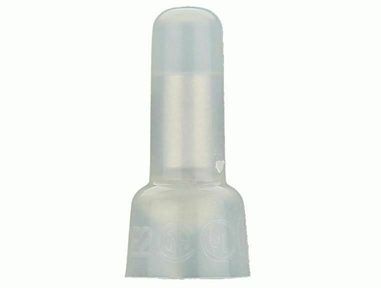 100 Pack Nylon Long Neck Crimp Cap Wire Connectors 16 to 14 Gauge for Secure Use