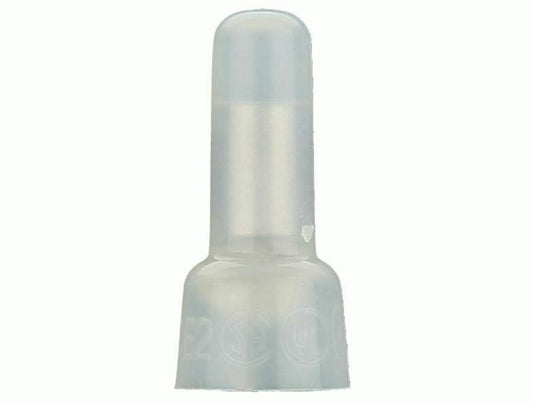 100 Pack Nylon Long Neck Crimp Cap Wire Connectors 16 to 14 Gauge for Secure Use