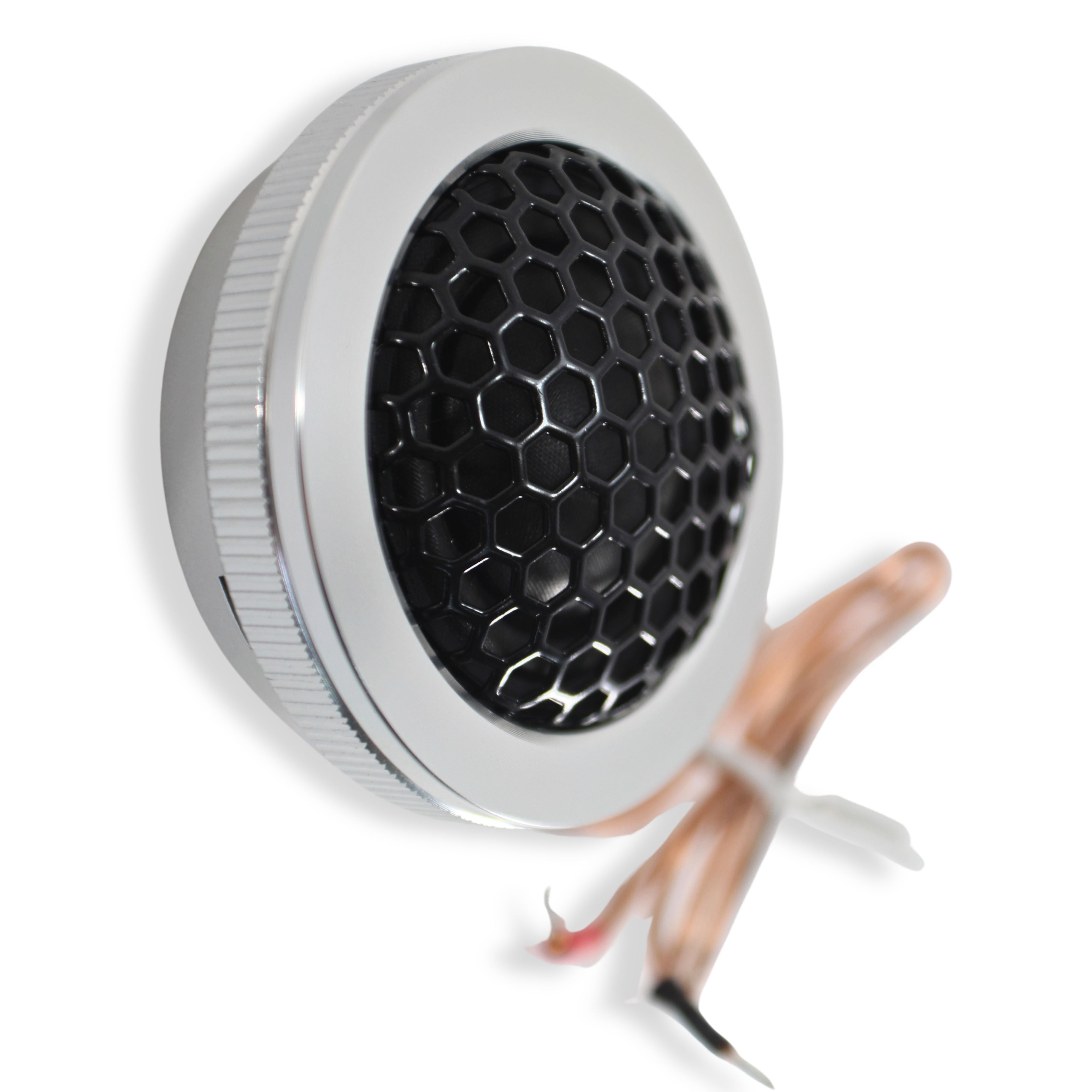 thumbnail image 2 of 2pcs 52mm 6ohm 30W Soft Dome Silk Film Tweeters – Hifi Loudspeaker For Universal Use 2 of 5