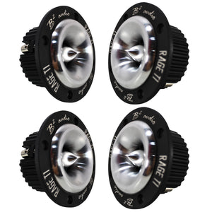 B2 Audio RAGE 1200.4 Amplifier + RIOT8P 8" Midrange + RAGE T1 NEO Tweeter Combo