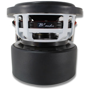 B2 Audio RAMPAGE Competition Series 6.5" 1000 Watt RMS Carbon Fiber  Dual 1-Ohm 2" Voice Coil Subwoofer
