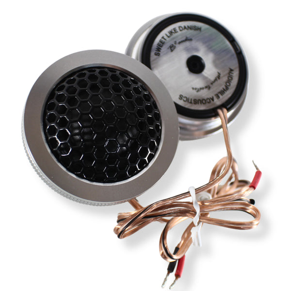 B2 Audio MANI Pair of 1" Voice Coil 30W Silk Dome Neodymium Tweeters MANI-10TW