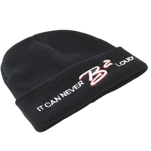 🎁 B2 Audio Black Beanie with "B2" Logo and Catchphrase (100% off)