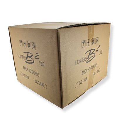 B2 Audio RageXL 15" Re-cone Kit Drop  1-Ohm 3" Coil Carbon Fiber