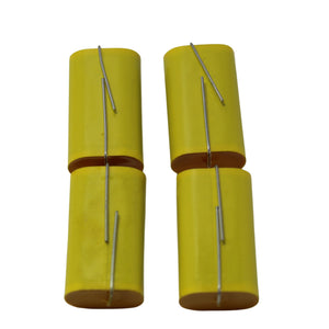 Two Pairs of 4.7uF 200V 8500Hz at 4 Ohm Metalized Film Capacitor Bass Blockers