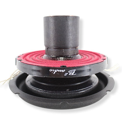 B2 Audio Rampage 6" Re-cone Kit Drop  2-Ohm 3" Coil Carbon Fiber