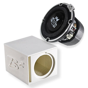 B2 Audio RIOT-2.5 Mini Woofer w/ Single Ported 3D-Printed Box DIY Project