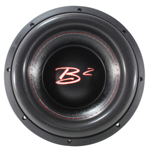 B2 Audio RIOT Series V2 10" 750 Watt RMS Dual 4-Ohm 3" Voice Coil Subwoofer