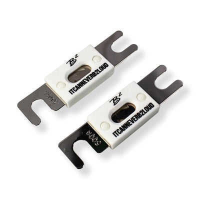 B2 Audio 500A ANL High Temperature Ceramic Fuse Pair ANL-500A
