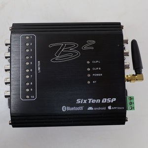 B2 Audio Black 4v 10 Ch DSP with BT iOS/Android App 96 KHz - 32 Bit OPEN BOX