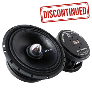 RAGE Series 6.5" 4-Ohm 120W RMS Mid-Range Speaker UV-Coated Cone, Sold As Pair B2-RAGE6P