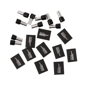 0 Gauge Wire Ferrules with Heat Shrink 10 Pack ISX-TFK-0