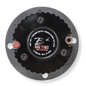 B2 Audio RAGE Series Pair of 1" 4-Ohm 100 Watt RMS Neodymium Tweeters, OD 3.23" RAGE T1 NEO