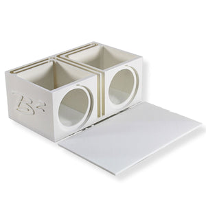 B2 Audio RIOT-2.5 Mini Woofers w/ Dual Ported 3D-Printed Box DIY Project
