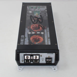 B2 Audio RIOT Series 2500W 1-Ohm Class D Monoblock Amplifier w/ RGB LED Lights OPEN BOX