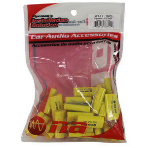 25 Pack of 1.5uF 250V 26500Hz at 4 Ohm Metalized Film Capacitor Bass Blockers