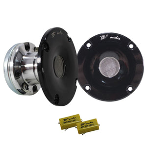 B2 Audio Pair of RAGE CDR 60 Watt RMS 4-Ohm Shallow Compression Drivers w/ Horn